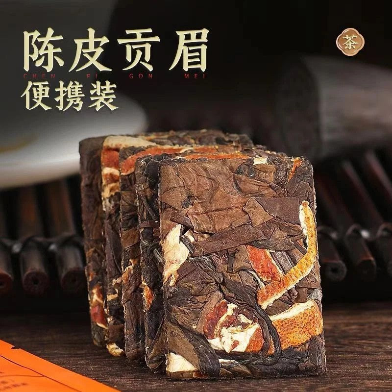 500g White Tea Stuffed Tangerine Orange XinHui Chenpi Aged Shou Mei white tea