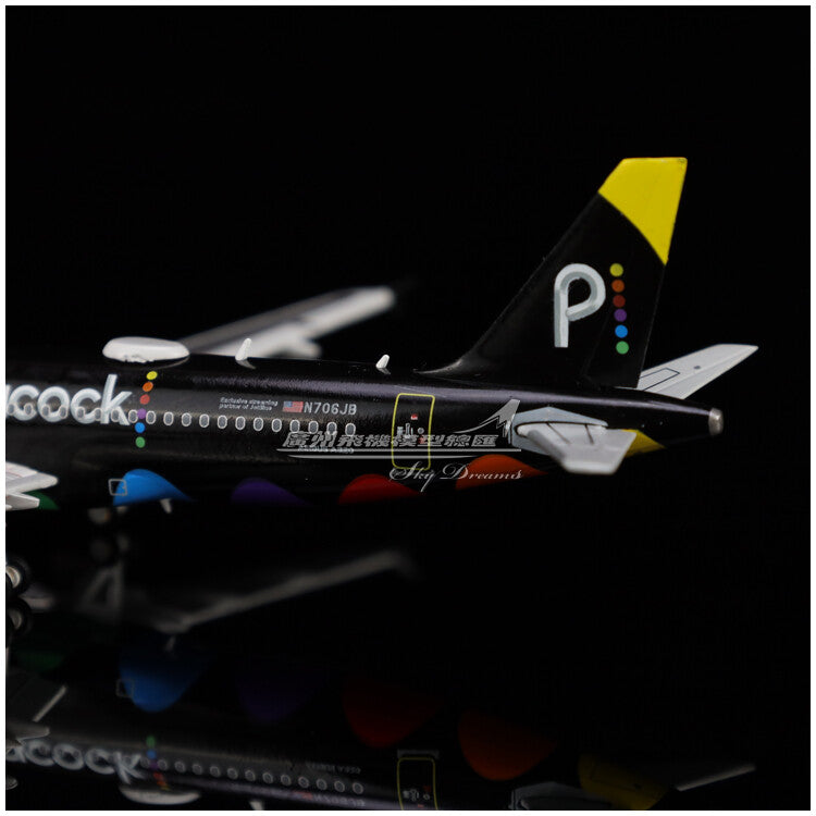 1:400 JC Wings JetBlue AIRLINES AIRBUS A320 Passenger Airplane Diecast Model