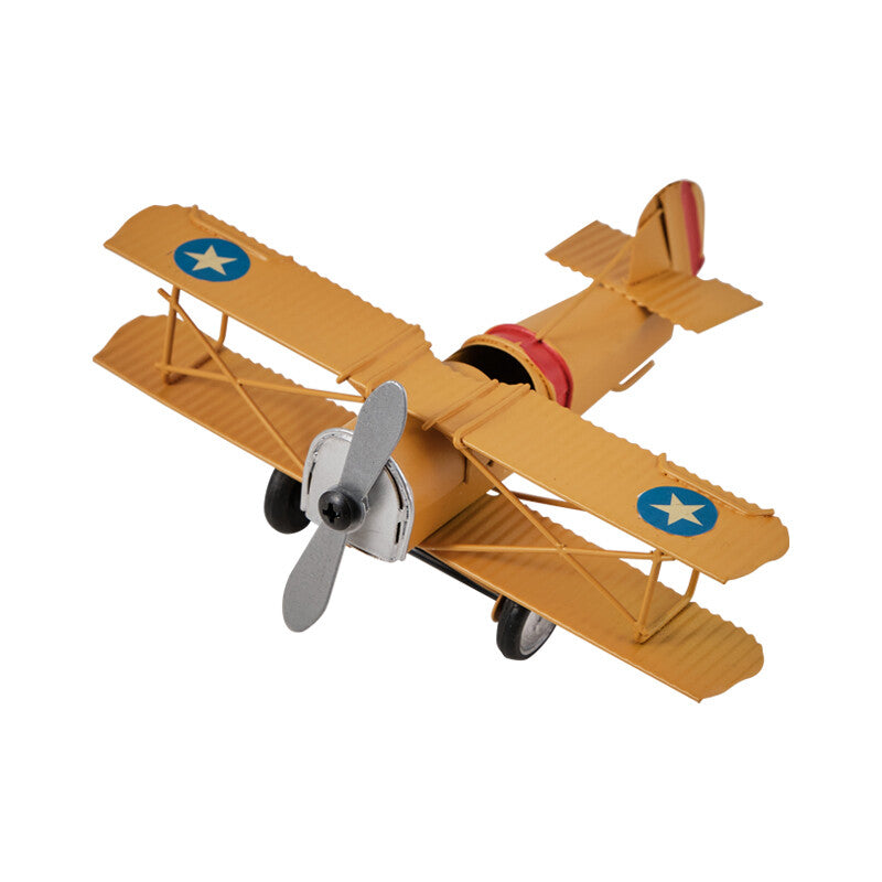 World War II fighter model finished with hand-painted artwork