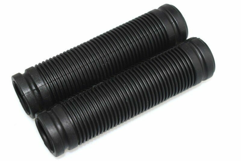 Retro Vintage Bike Grips 11-12cm Rubber Comfortable Non-Slip Bicycle Handlebars