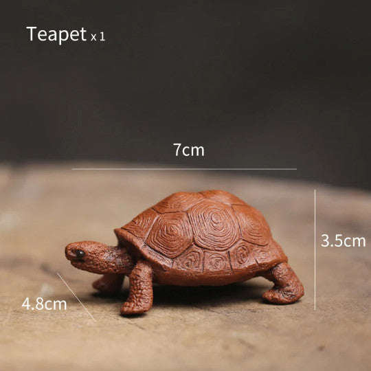 Purple Clay Tea Accessories Turtle Tea Pet Home Decor