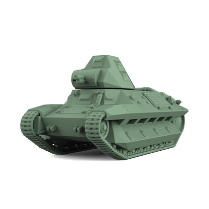 SSMODEL SS350655 1/350 Military Model Kit France FCM 36 Light Tank