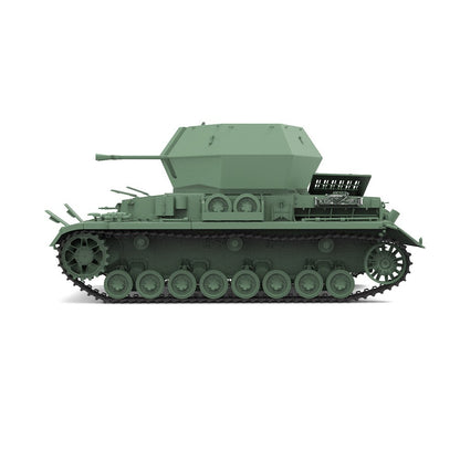 SS72805 1/72 25mm Military Model German Flakpanzer IV Ostwind II SPAA 3D RESIN