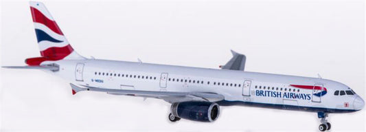 Phoenix British Airways Airbus A321 G-MEDU 1:400 DIECAST plane Pre-builded Model