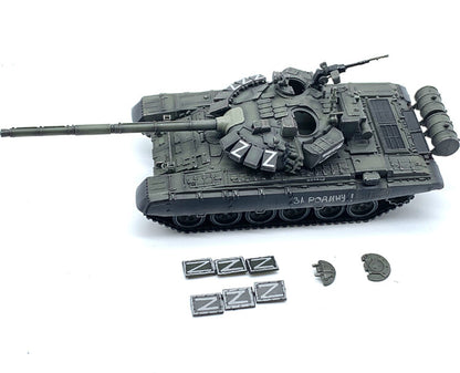1:72 ARTISAN T-72B3 Main Battle Tanks Plastic Diecast Military Army Armor Model