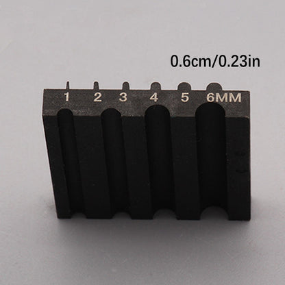 Double Side Repair Tool Cutting Leather Thinner Edge Skiving Tool Leathercraft k