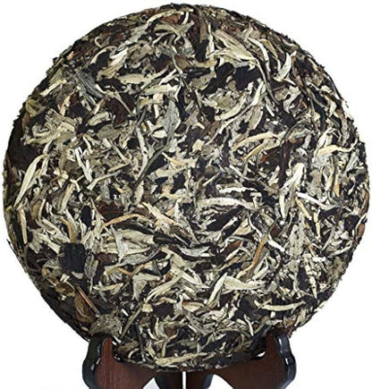 Yunnan Organic Moonlight Beauty White Buds Pu'er Pu Erh Tea Raw Cake Puer 357g