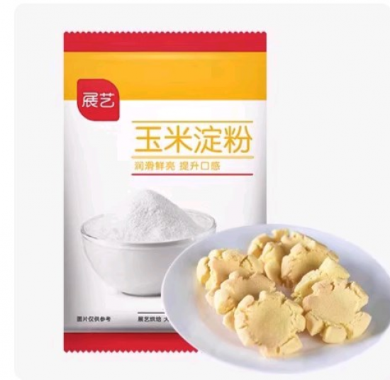 展艺玉米淀粉 500g 食用淀粉生粉家用糯米粉小酥肉蛋糕烘焙专用材料 Corn Starch