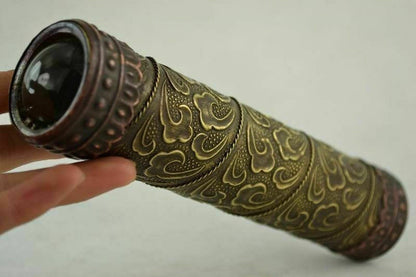 Chinese handmade bronze telescope