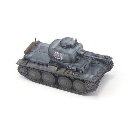 Homemade 1/72 German Pz.Kpfw 38T Ausf.E/F Light Tank No.525 Finished Model