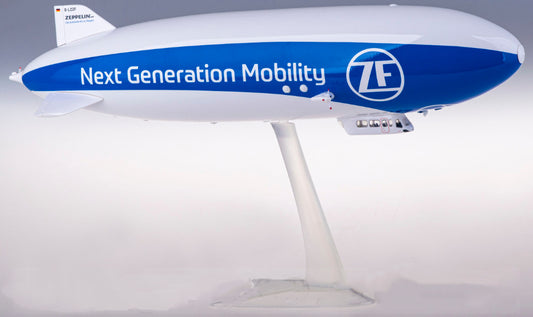 1:200 38CM Herpa Zeppelin Zeppelin NT Passenger Airplane ABS Plastic Plane Model