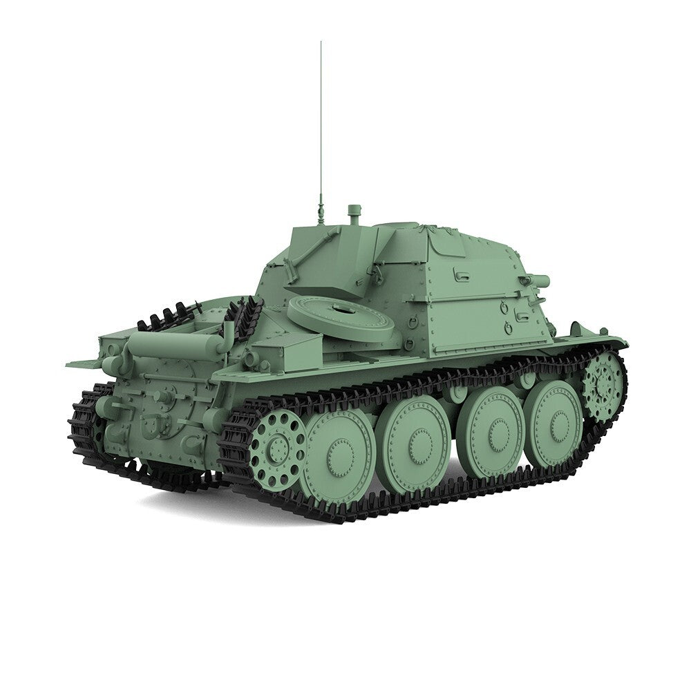 SSMODEL SS35734 1/35 Military Model Kit Sweden SAV m/43 1944 75mm