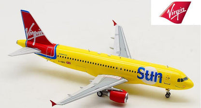 Aviation Virgin Air SUN Airbus A320 G-VMED 1/200 diecast plane model aircraft