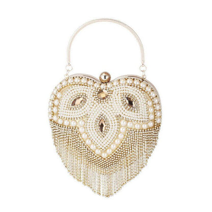 Rhinestone Evening Bag Silver Clutch Fashion Wedding Purses Wallets 17*7*23.5 CM