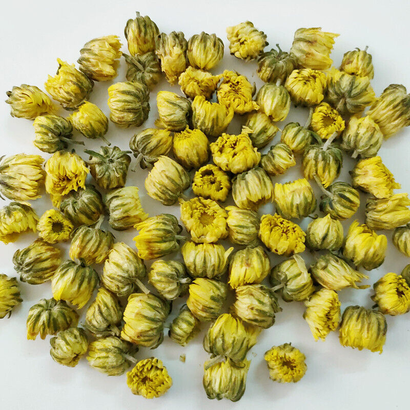 500g Plum Chrysanthemum Hang White Chrysanthemum buds flower tea bulk 17.6oz