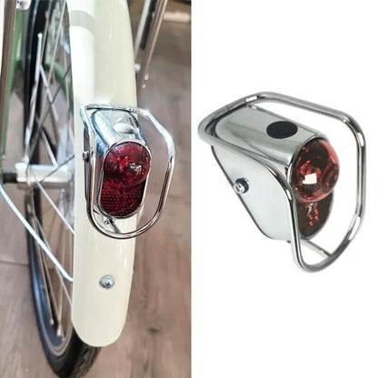 Bicycle Mudguard Taillights Mid Retro Mountain Bike Reflector Warning Light Tool