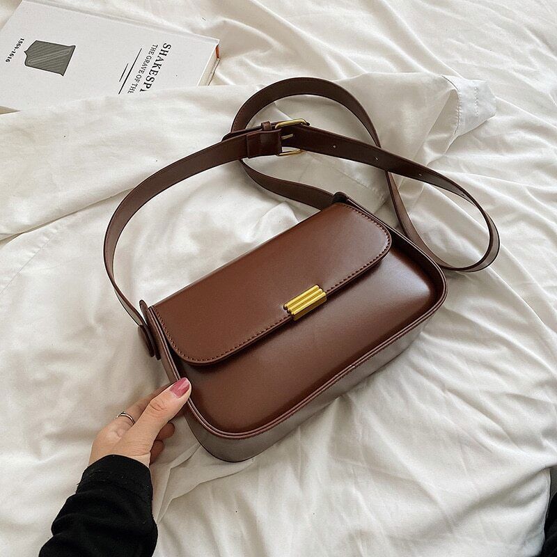 PU Leather Shoulder Crossbody Sling Bags for Women Fashion Trendy Handbags
