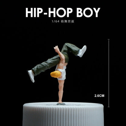 1/64 Figure Model Sexy Girl Model Boy Model City Street Mini Scene Doll