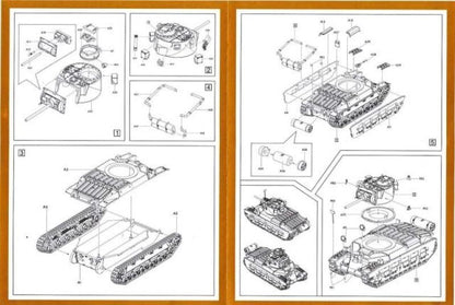 S-Model PS720057 1/72 Infantry Tank Matilda II CS 1+1 Plastic Model Kit