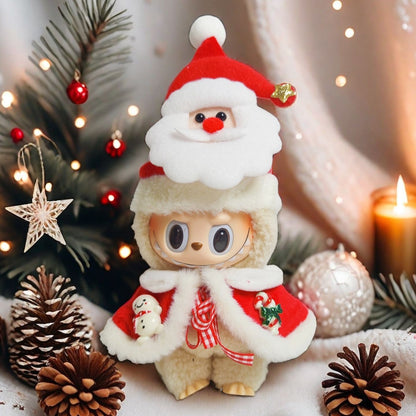 Christmas Cloth Plush Dress Up Self Mocking Bear Multi Body Through Set 2