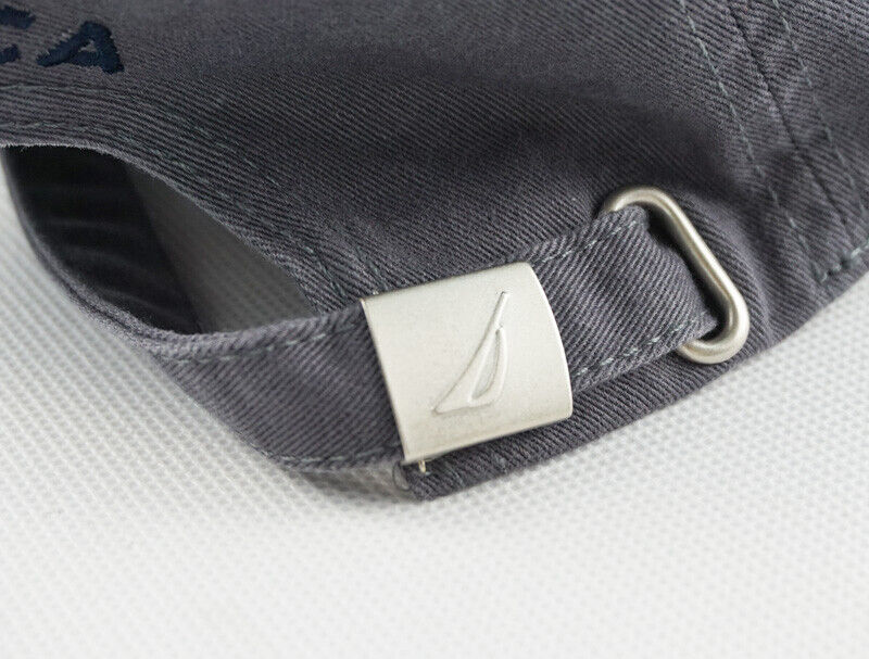 Hot Nautica Hat Gray Tennis Driving Rare Sport Baseball Cap Adjustable Unisex