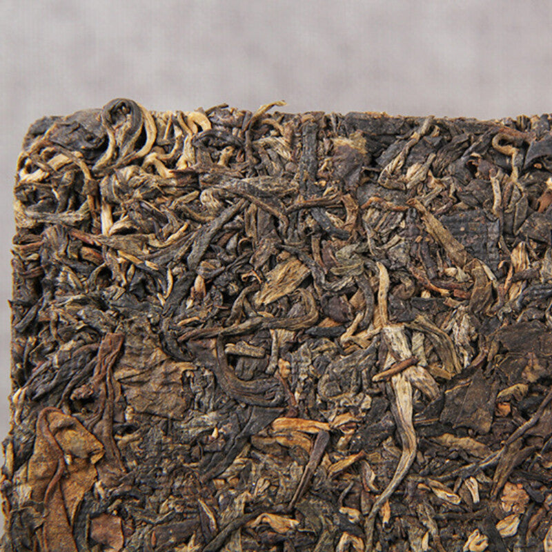 Gold Prize Pu'er Tea Brick Top Yunnan Natural Pu-erh Green Tea Gift Tea 250g