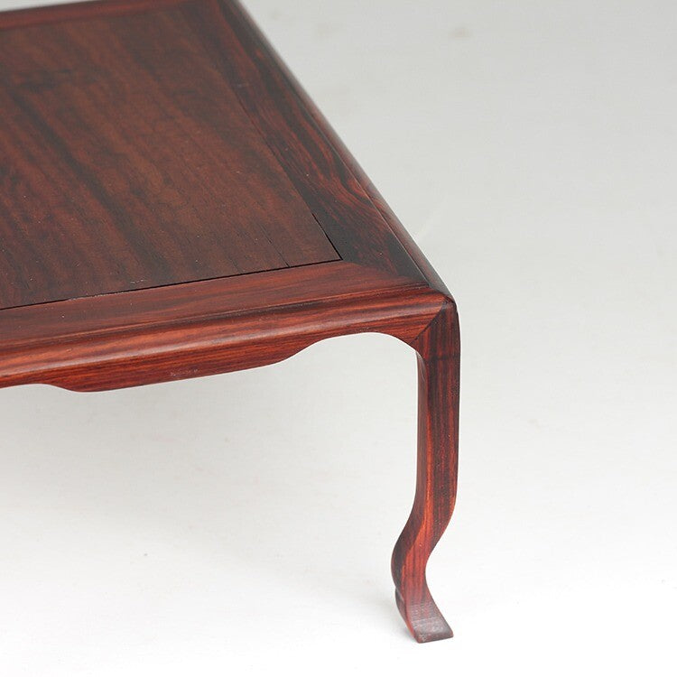 Rosewood Legged High Table Fishbowl Stand Bonsai Vase Flower Rack Display Base