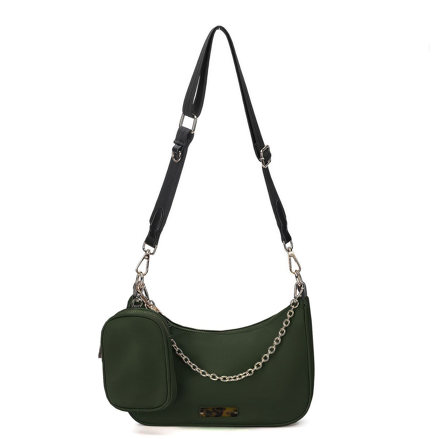 Shoulder Crossbody Pleated One Shoulder Bag Synthetic Leather Crossbody Purse