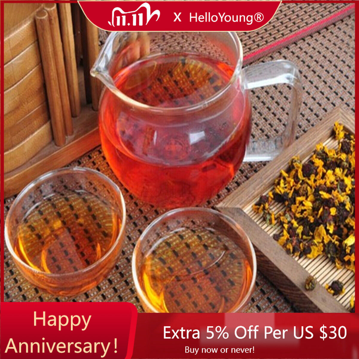Lavvenir Flowers from the Kunlun - Mountains, Dried Herbal Tea-