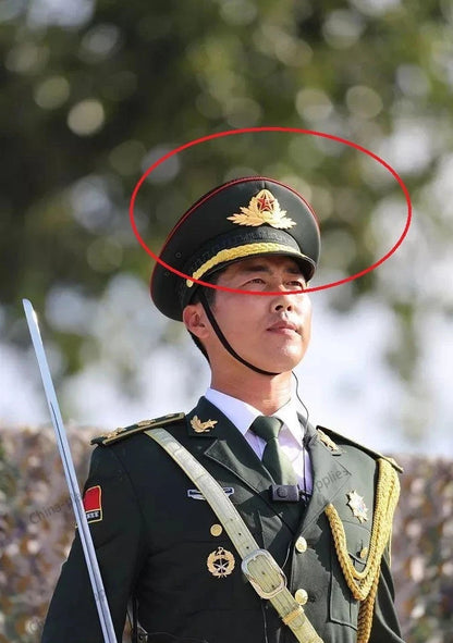 New Original ARMY PLA Honor guards hat badge