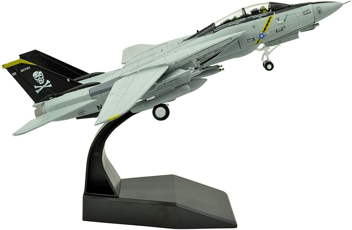 1:100 F-14A Tomcat Fighter Attack Metal Military Airplane Model,US Navy 2003