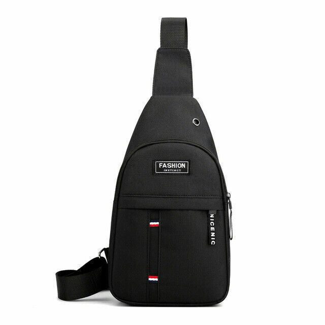 Men Shoulder Bag Crossbody Bag On Shoulder Travel Sling Bag Pack Chest Bag Male