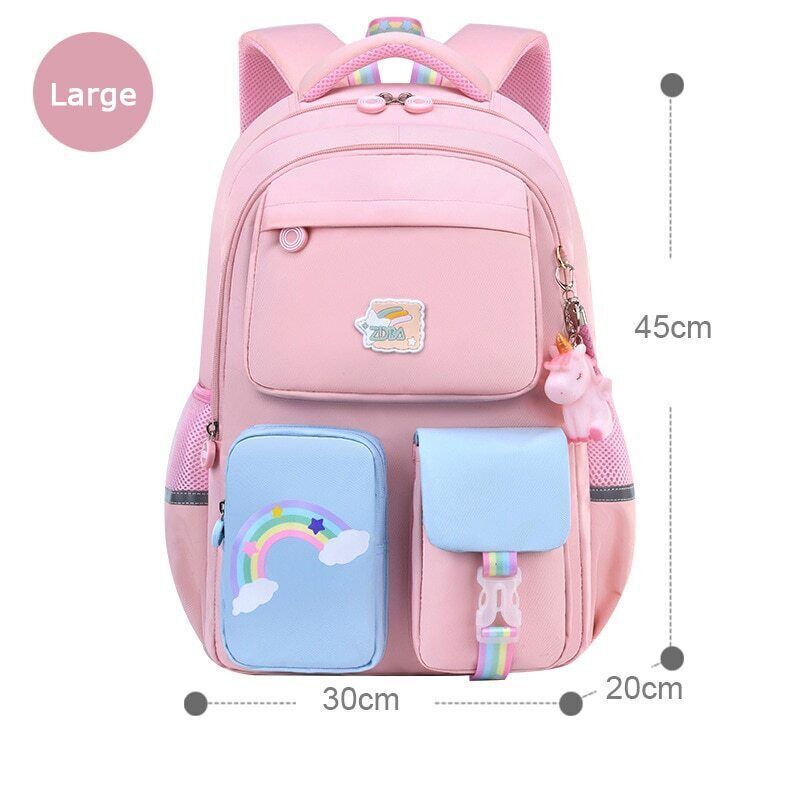 Shoulder Strap School Bag Girls Children's Backpacks Kids Schoolbags