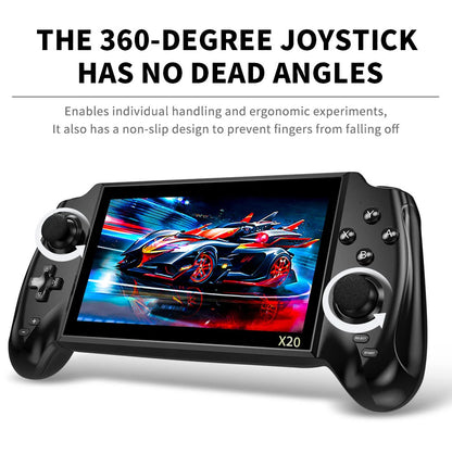 X20 7.1" Retro Handheld Game Console,IPS Screen Video Games, 3000+ Classic Games