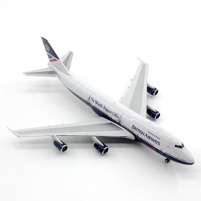 Phoenix BRITISH AIRWAYS for Boeing 747-236B G-BDXO 1:400 plane Pre-built Model