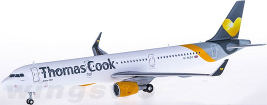 1:200 Herpa Thomas Cook AIRBUS A321 Passenger Airplane ABS Plastic Plane Model