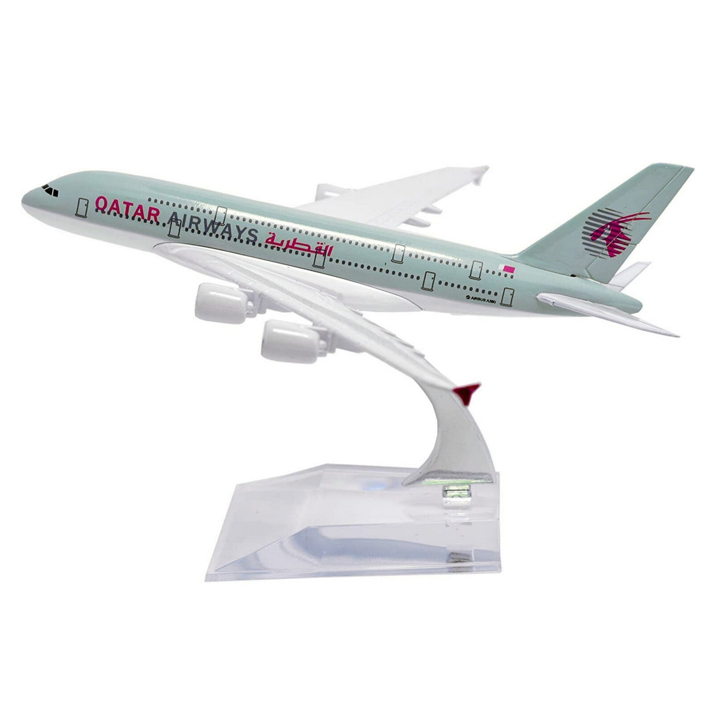 1:400 16cm A380 Qatar Airways Airplane Model Alloy Simulation Aircraft Ornaments