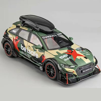 1:24 Audi RS6 Avant Station Wagon Diecast Model Car Toy Vehicle Collection Gift