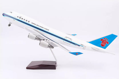1:150 47CM CHINA SOUTHERN CARGO BOEING 747-400 Airplane Landing Gear Resin Model