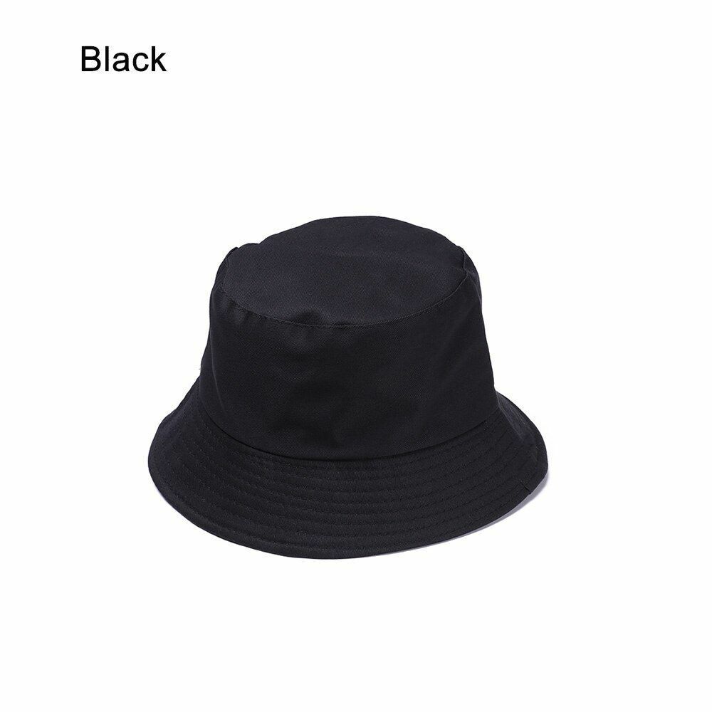 Women's Bucket Hats Retro Washed Cotton Foldable Fisherman Men Outdoor Sunscreen