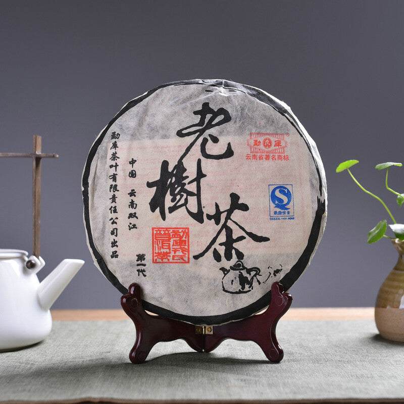 Yunnan MENGKU Brand Old Tree Tea Pu-erh Tea Cake 2006 400g Ripe Puer Pu'erh Tea