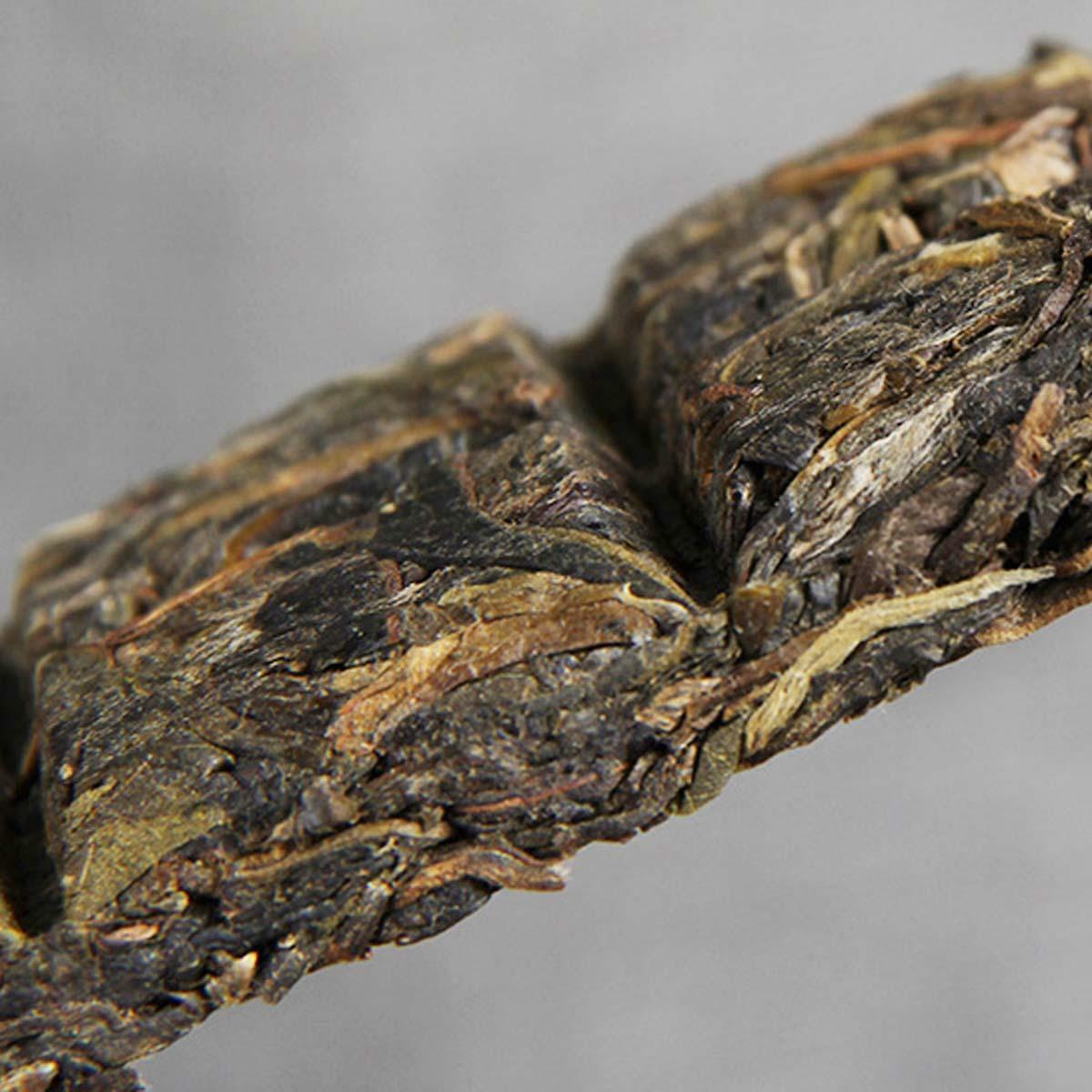 Raw Pu Erh Tea Mini Brick Organic Aged Yunnan Pressed Tea 50g
