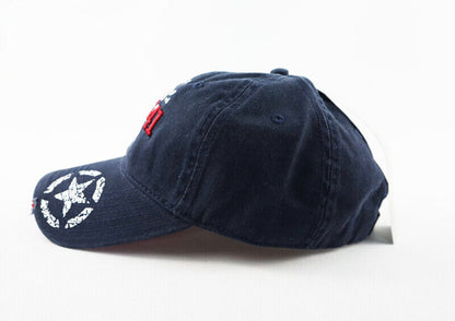 1941 Jeep Hat Dark Blue Embroidery Men's Golf Sport Baseball Cap Adjustable