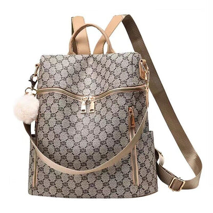 Backpacks for Women Fashion Leather Bag Multipurpose Design Convertible Satch