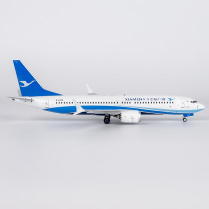 1:200 XiamenAir CCP XiamenAir B737 MAX 8 Passenger Airplane Diecast Plane Model