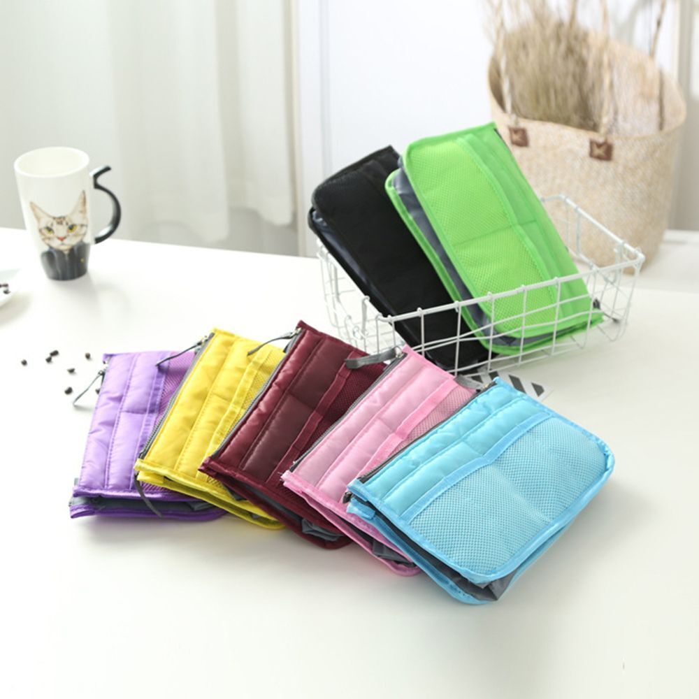Organizer Handbag Travel Organizer Insert Bag Purse Liner Makeup Cosmetic Bags