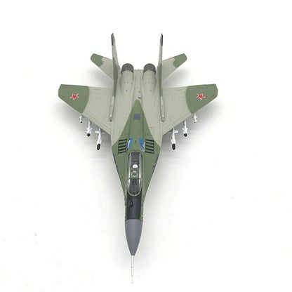 1/100 Diecast Russian MIG-29 Aircraft Model Military Airplane Plane Display Gift