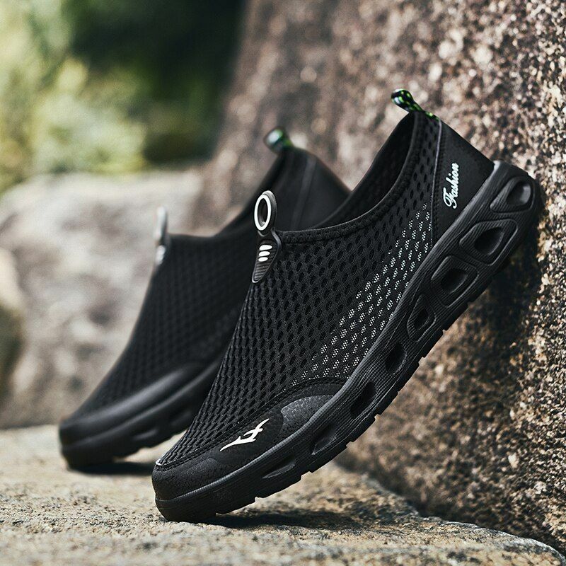 Summer Water Shoes Beach Mesh Quick Dry Breathable River Swimming Slip-on 35-48