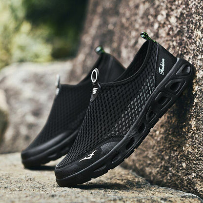 Summer Water Shoes Beach Mesh Quick Dry Breathable River Swimming Slip-on 35-48