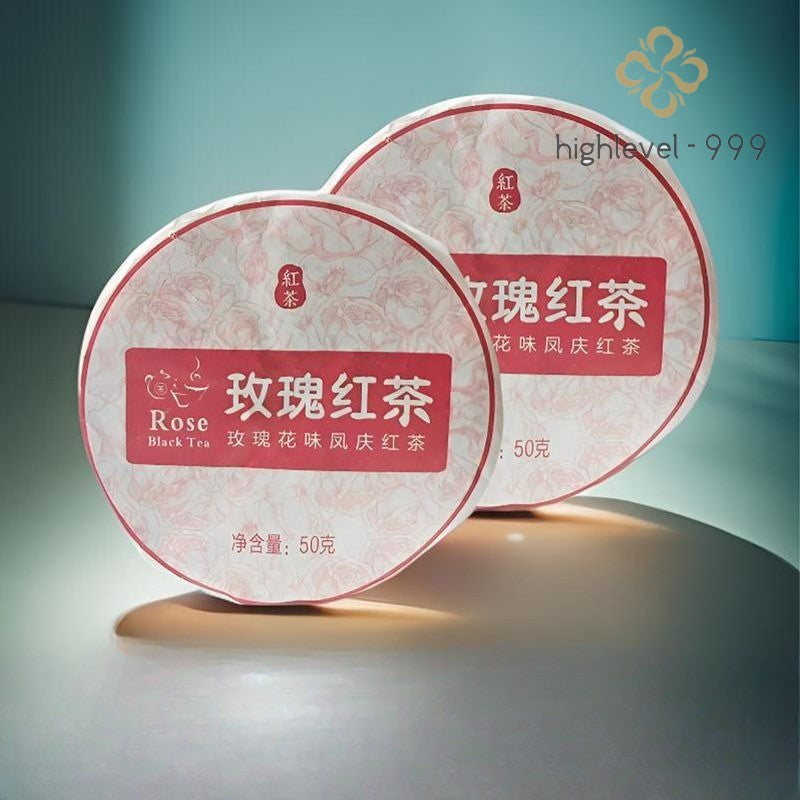 50g*2 Yunnan Fengqing Black Tea Rose Cake Mini Tea Cake